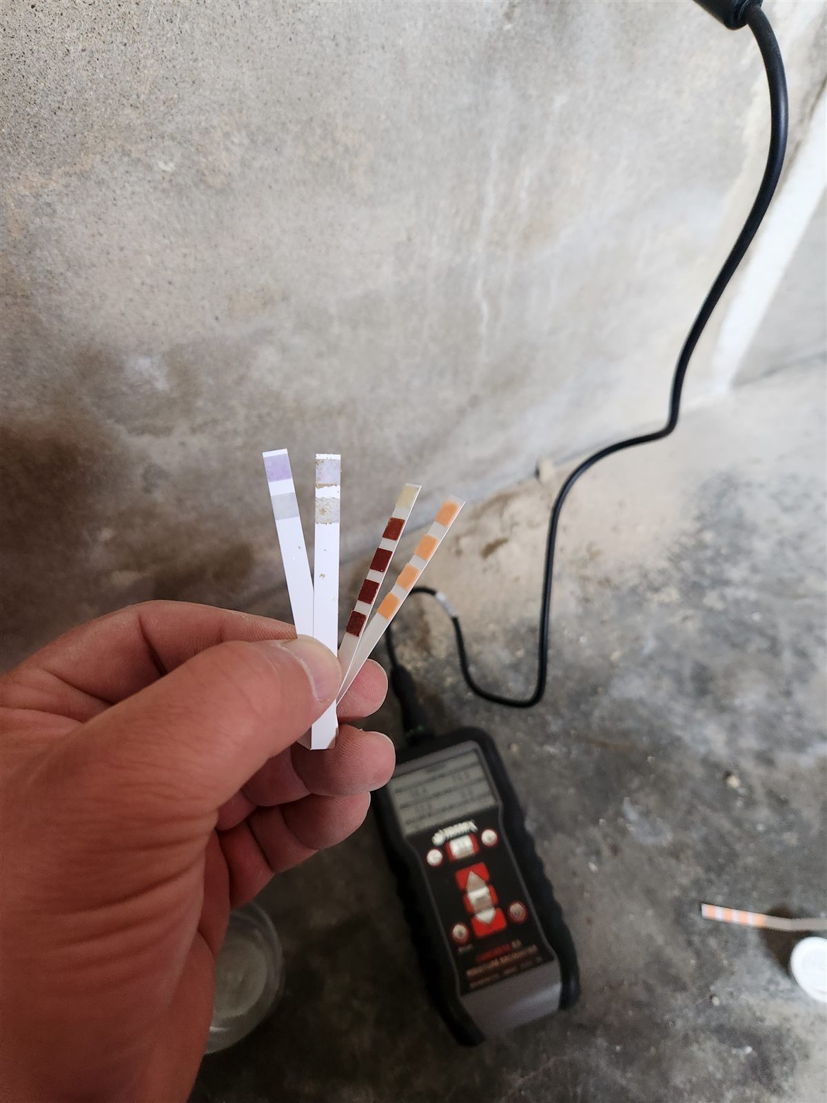 Controlo do suporte antes da aplicação